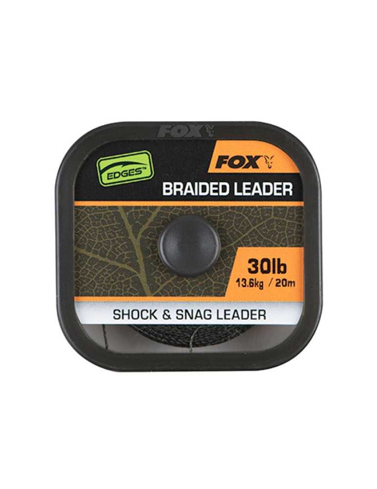 Braided leader Naturals Fox pêche carpe - Natusport