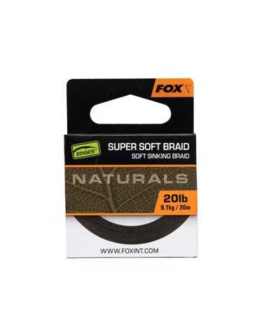 Super soft braid Naturals Fox pêche carpe - Natusport