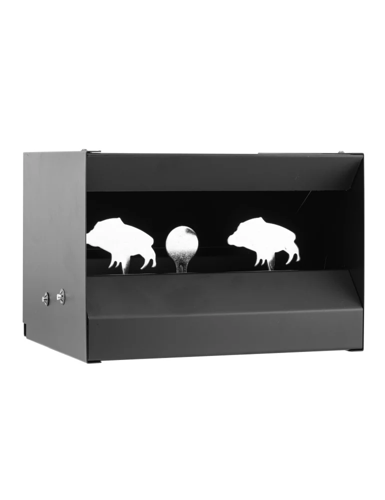 Cible mobile 3 silhouettes sangliers pour air comprimé calibre 4.5 mm - Natusport