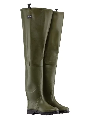 Cuissardes Aigle caoutchouc truite - Natusport