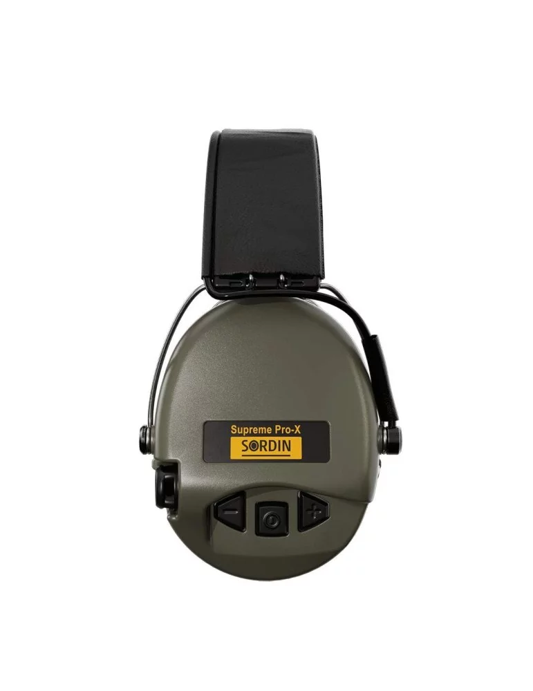 Casque Sordin Suprême Pro X vert (gel) - serre-tête - Natusport