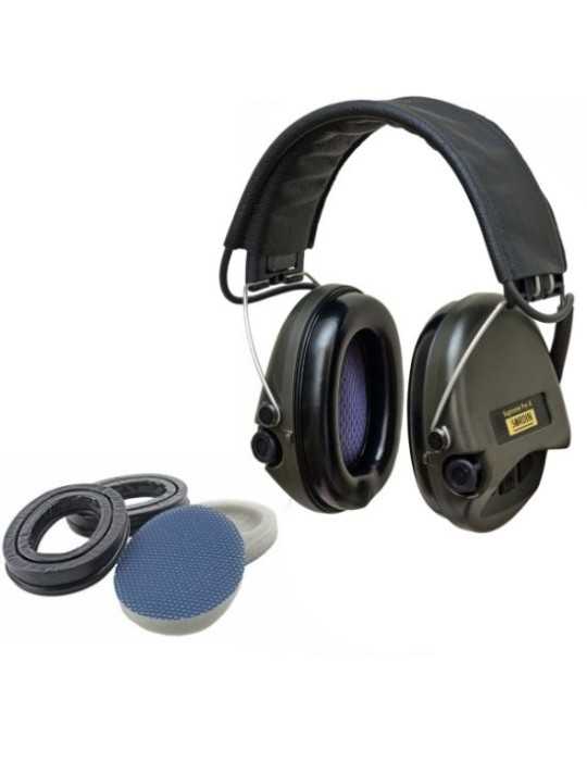 Casque Sordin Suprême Pro X vert (gel) - serre-tête - Natusport