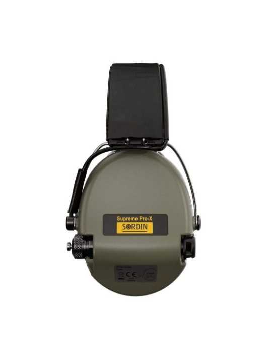 Casque Sordin Suprême Pro X vert (gel) - serre-tête - Natusport