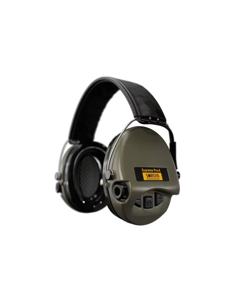 Casque Sordin Suprême Pro X vert (gel) - serre-tête - Natusport