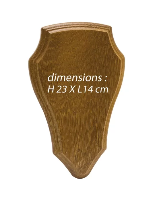 Ecusson porte trophée Chevreuil ou Cerf - Natusport