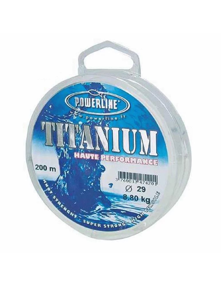 Nylon Titanium Powerline pêche - Natusport