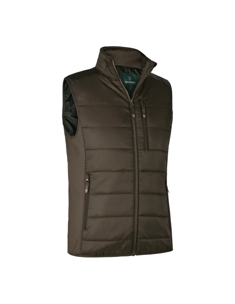 Gilet matelassé Heat marron Deerhunter - Natusport