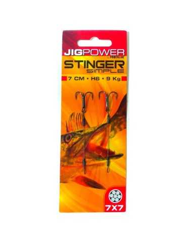 Stinger simple Jig Power pêche carnassier - Natusport