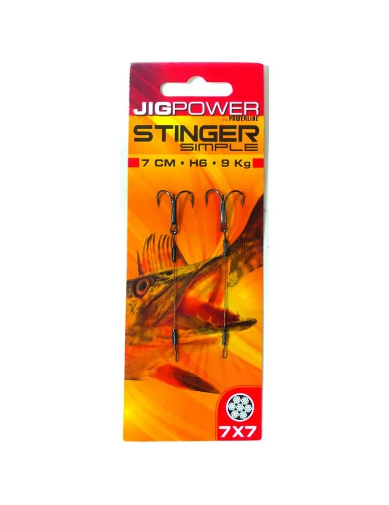Stinger simple Jig Power pêche carnassier - Natusport