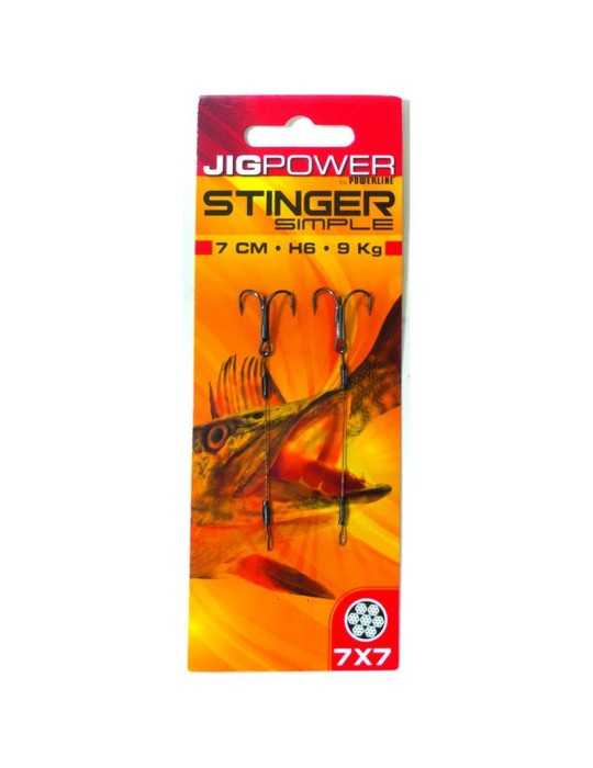 Stinger simple Jig Power pêche carnassier - Natusport