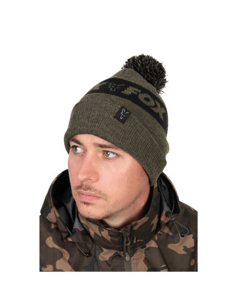 Bonnet Homme Fox Collection Bobble - Vert-NATUSPORT