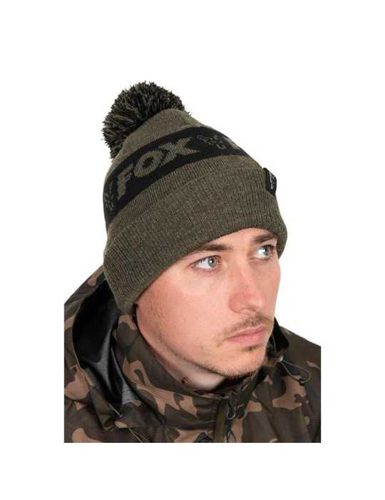 Bonnet Homme Fox Collection Bobble - Vert-NATUSPORT