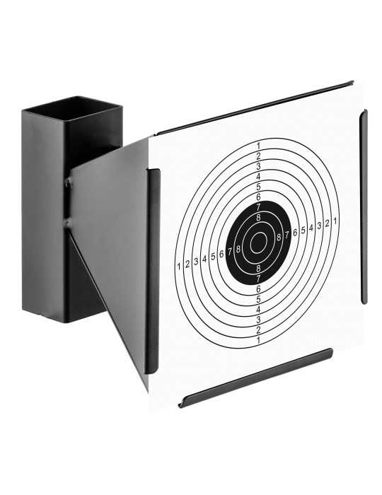 Porte cible conique 14 x14 cm BO manufacture en acier - Natusport