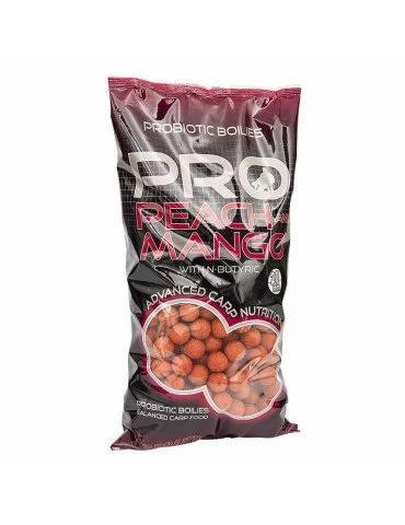 Bouillette Starbaits Probiotic Peach & Mango 2kg- Natusport 2