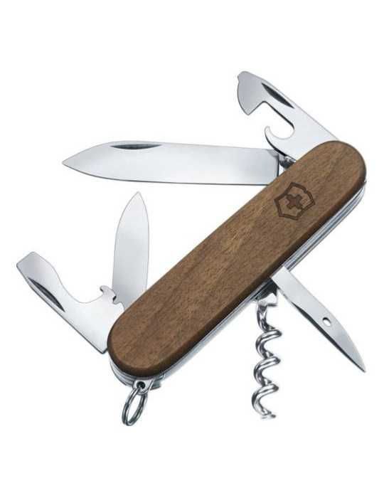 Couteau Victorinox Spartan Noyer 11 fonctions - Natusport