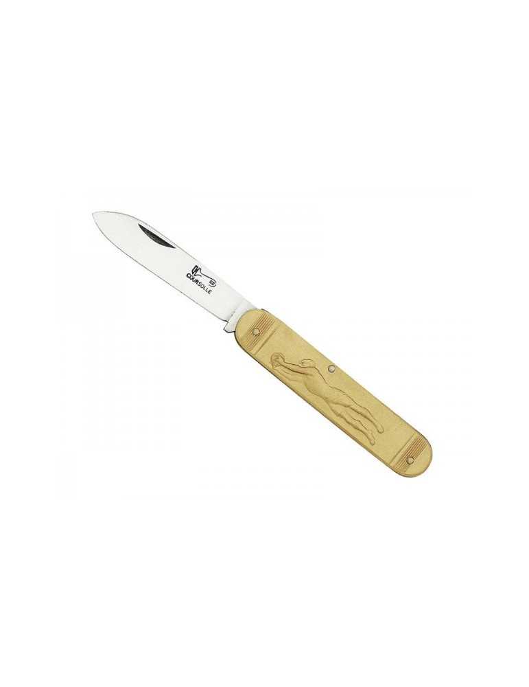 Couteau Coursolle 10 cm carbone - Natusport