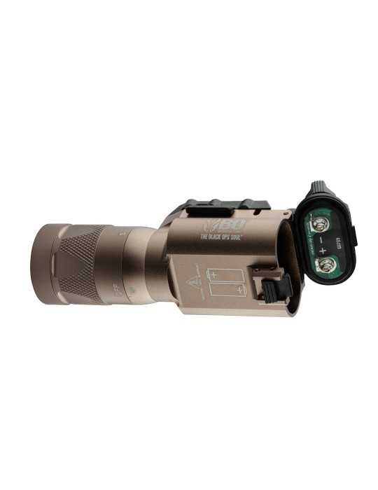 Lampe Led pistolet BO X300 Stroboscopic 220 Lumens - Natusport