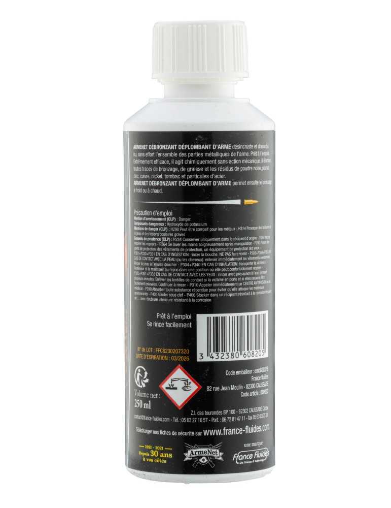 Armenet Débronzant - Déplombant (flacon de 250Ml) - Natusport
