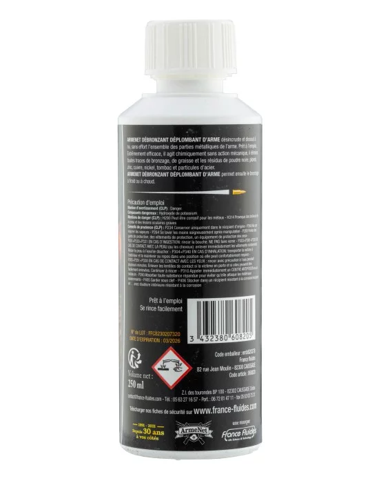 Armenet Débronzant - Déplombant (flacon de 250Ml) - Natusport