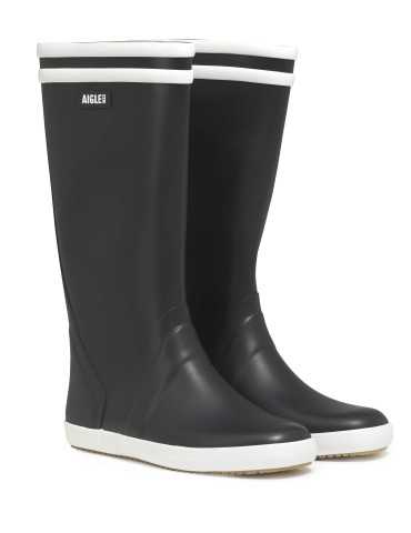 Bottes homme goeland 2 marine/blanc Aigle Natusport