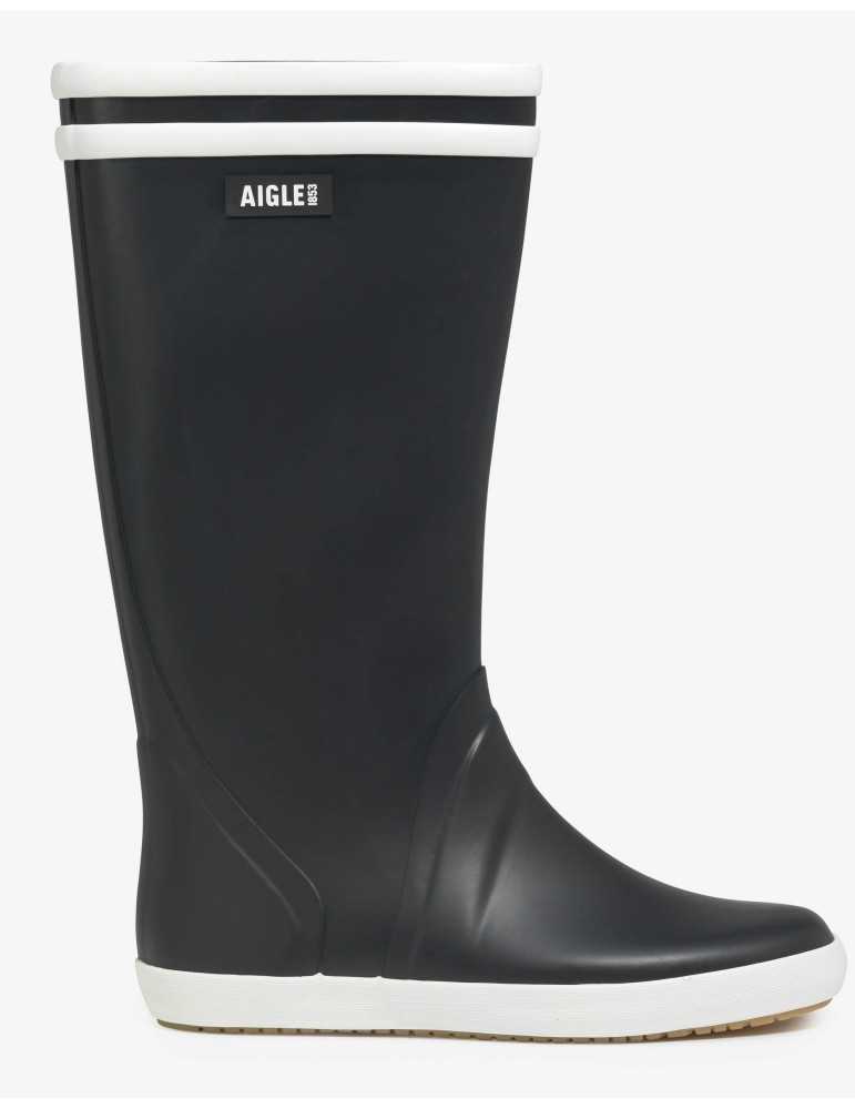 Bottes homme goeland 2 marine/blanc Aigle Natusport