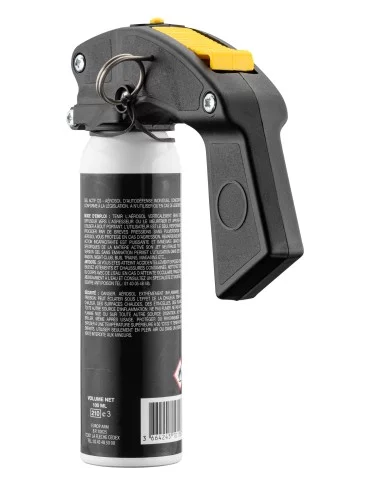 Aérosol gel poivre 100 ml avec poignée - bombe lacrymogène 2