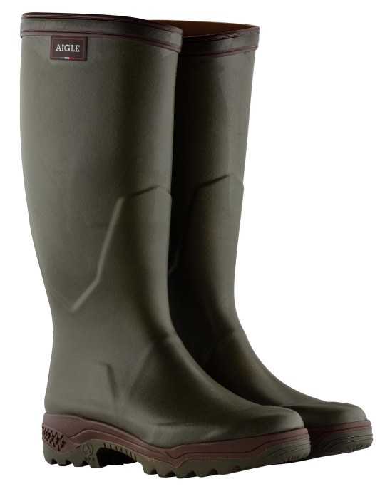 Bottes Aigle parcours 2 kaki - Natusport