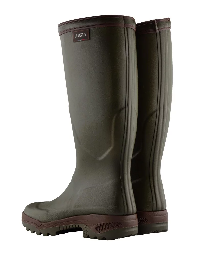 Bottes Aigle parcours 2 kaki - Natusport