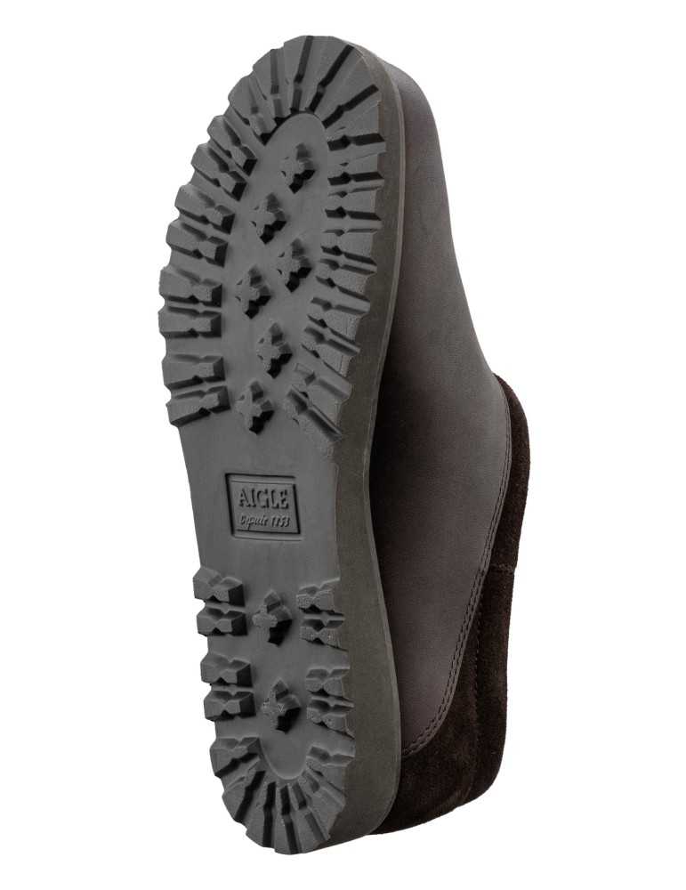 Sabots Basilo haut dark brown homme Aigle - Natusport