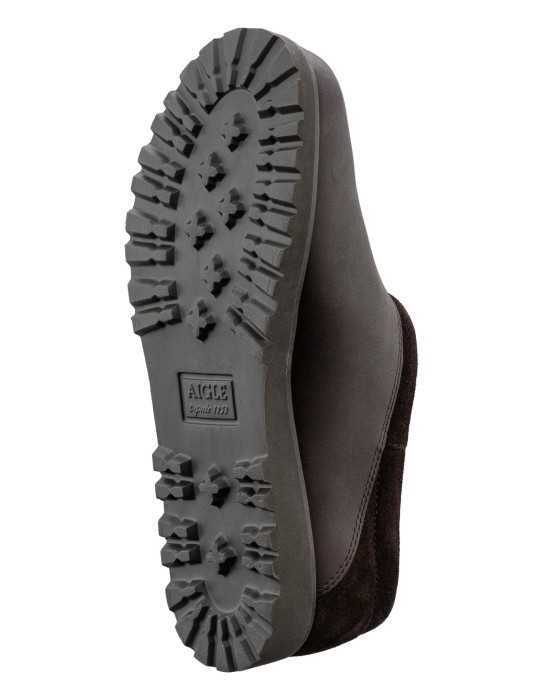 Sabots Basilo haut dark brown homme Aigle - Natusport
