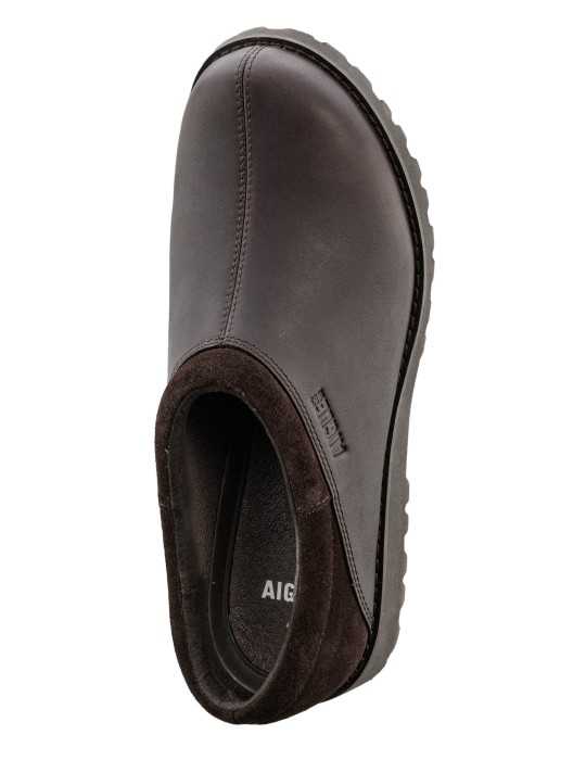 Sabots Basilo haut dark brown homme Aigle - Natusport