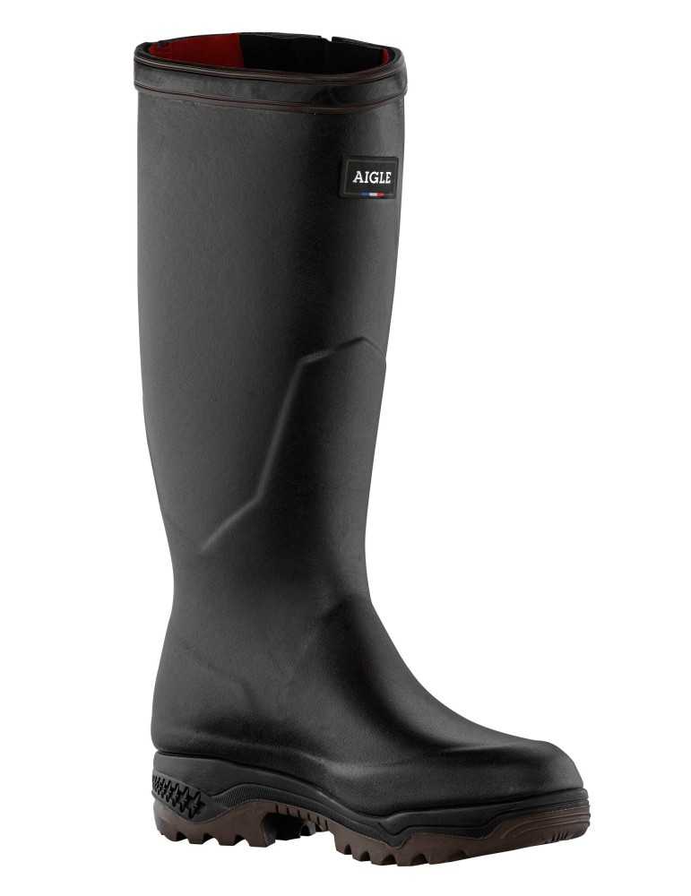 Bottes parcours 2 ISO brun Aigle - Natusport