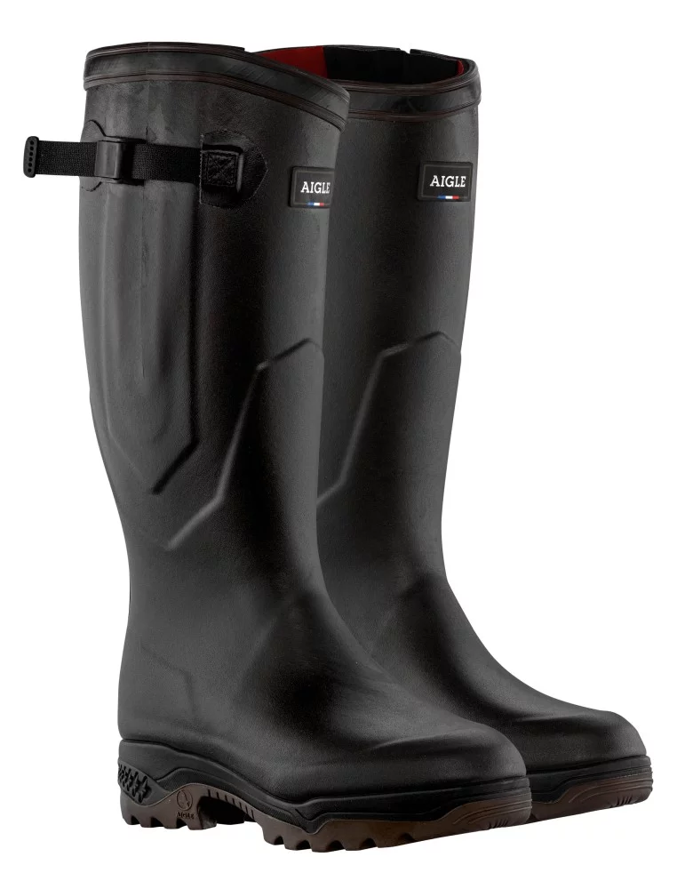 Bottes parcours 2 ISO brun Aigle - Natusport