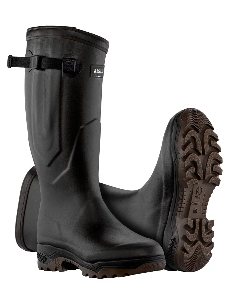 Bottes parcours 2 ISO brun Aigle - Natusport