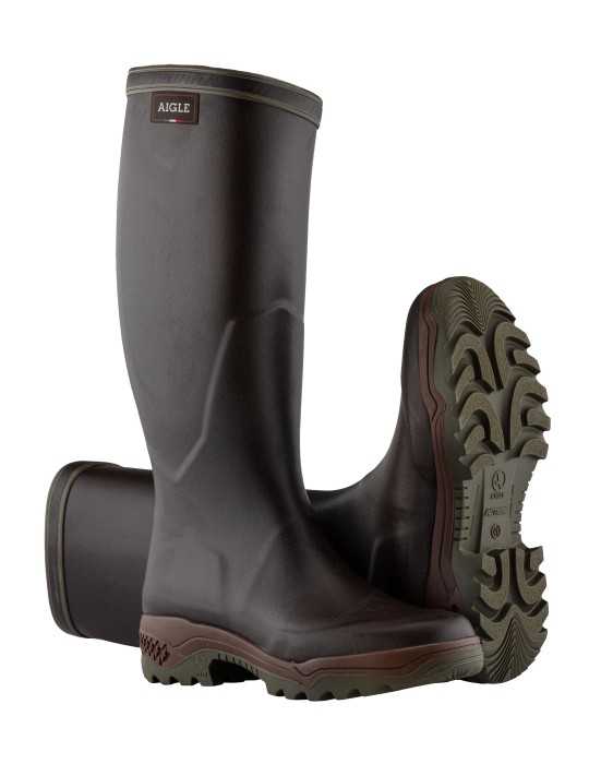 Bottes Aigle parcours 2 brun - Natusport
