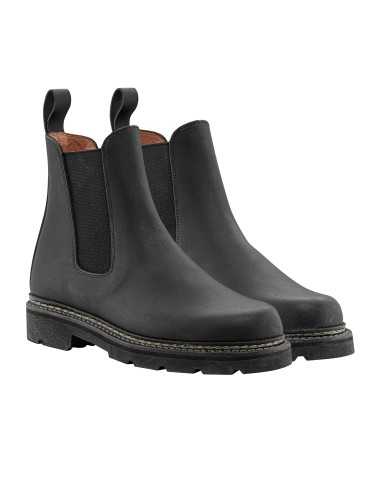 Chaussures en cuir Quercy noire Aigle - Natusport