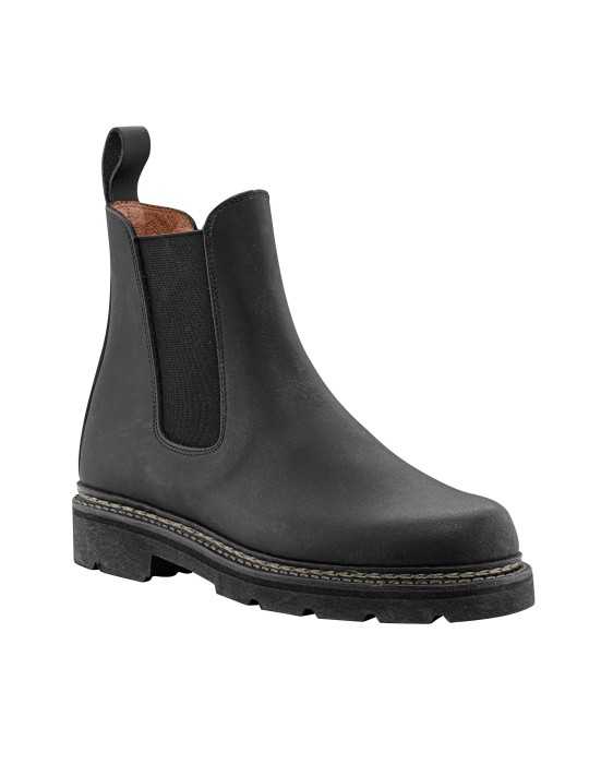 Chaussures en cuir Quercy noire Aigle - Natusport