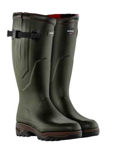 Bottes Parcours 2 ISO Kaki Aigle – Confort & Isolation | Natusport