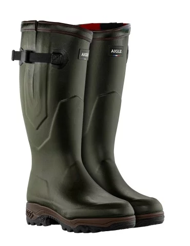 Bottes Parcours 2 ISO Kaki Aigle – Confort & Isolation | Natusport