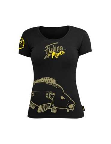 T-shirt femme Carp fishing mania Hotspot Design - Natusport