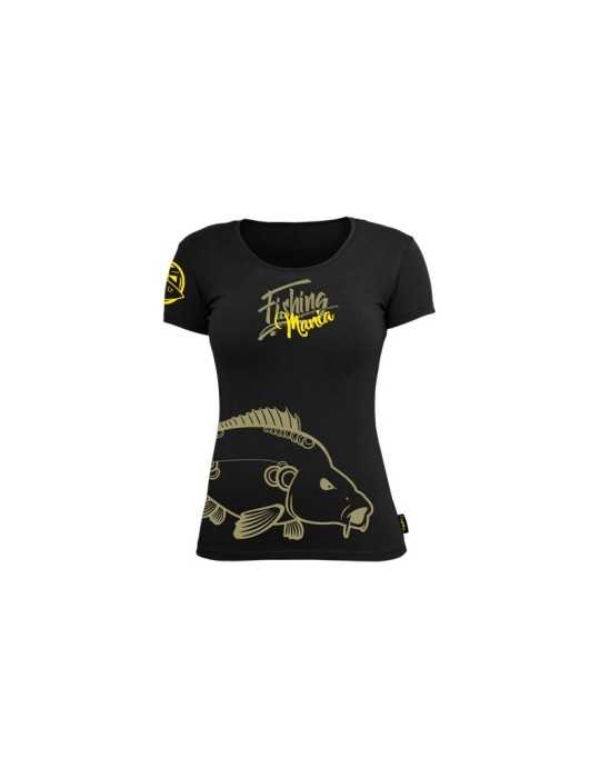 T-shirt femme Carp fishing mania Hotspot Design - Natusport