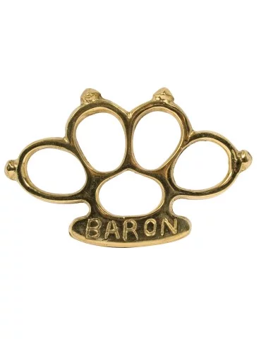 Poing américain BARON laiton poli