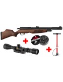Pack GAMO Riser Punisher 5.5 mm avec lunette 3-9x40 WR+pompe Flex PCP Arrow et boite Plombs - Natusport