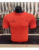 T-Shirt Fluo orange Logo Natusport