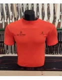 T-Shirt Fluo orange Logo Natusport