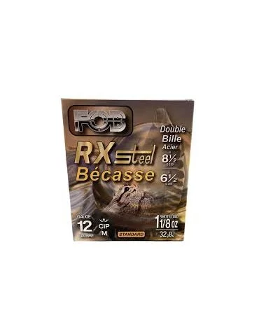 FOB RX STEEL BECASSE C.12/70 32GR BP N°6.5/8.5*