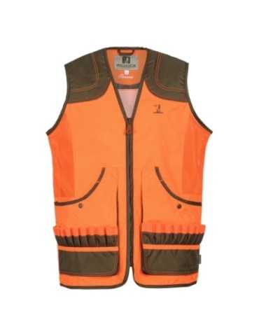 Gilet Savane orange Percussion - Natusport
