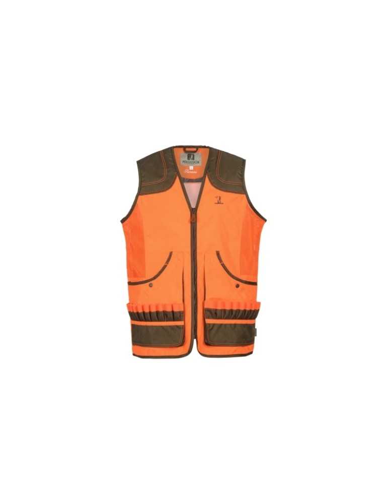 Gilet Savane orange Percussion - Natusport
