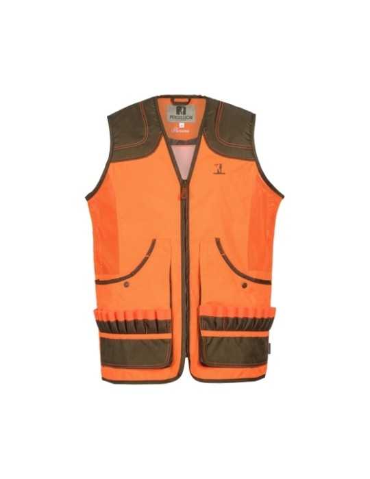 Gilet Savane orange Percussion - Natusport