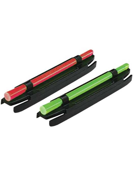 Guidons magnétiques 1 fibre bande 5,7 à 8,2mm Hi-Viz - Natusport